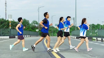 Những runner U60 chuẩn bị cho Galaxy Run