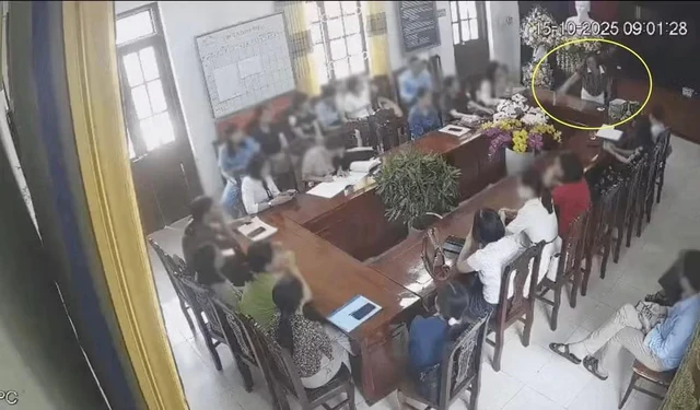 Nữ hiệu trưởng đập bàn, ném cốc ở Ninh Bình thôi làm hiệu trưởng Nữ hiệu trưởng đập bàn, ném cốc ở Ninh Bình thôi làm hiệu trưởng