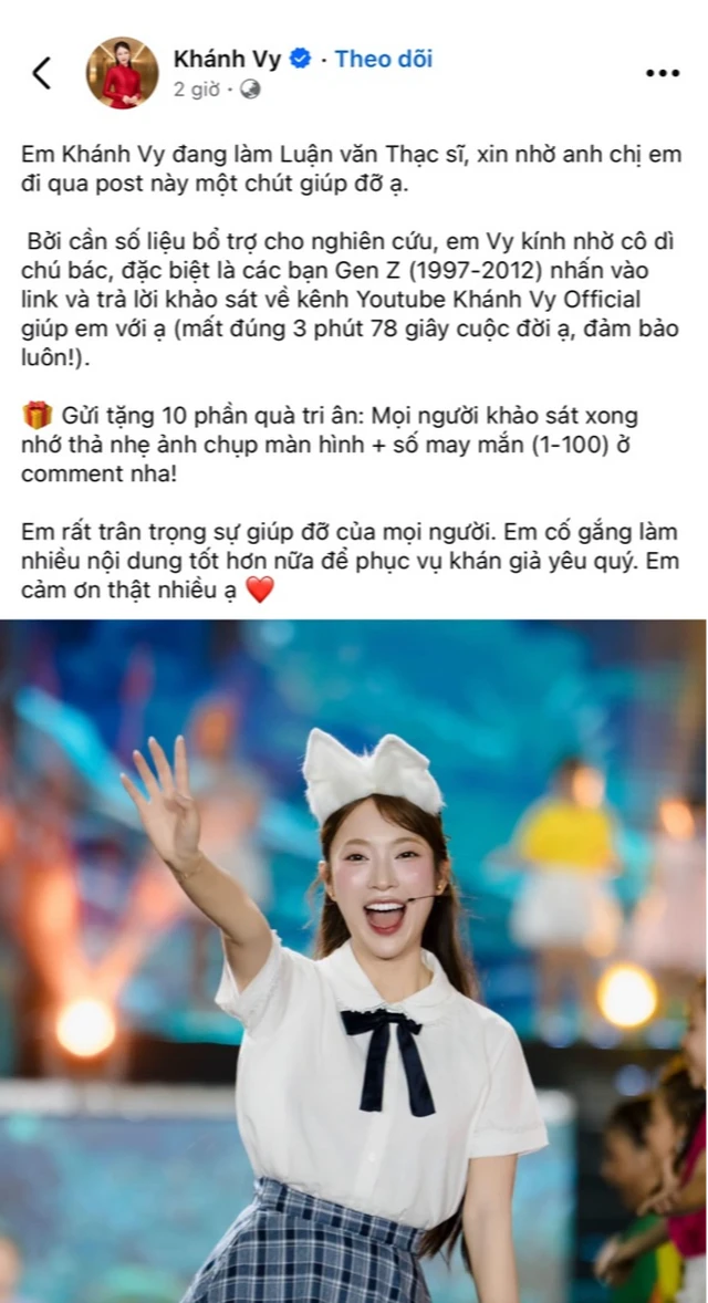 Nữ MC quê Nghệ An thay Diệp Chi dẫn "Đường lên đỉnh Olympia", đắt show bậc nhất VTV, bất ngờ xin mọi người giúp đỡ Nữ MC quê Nghệ An thay Diệp Chi dẫn "Đường lên đỉnh Olympia", đắt show bậc nhất VTV, bất ngờ xin mọi người giúp đỡ
