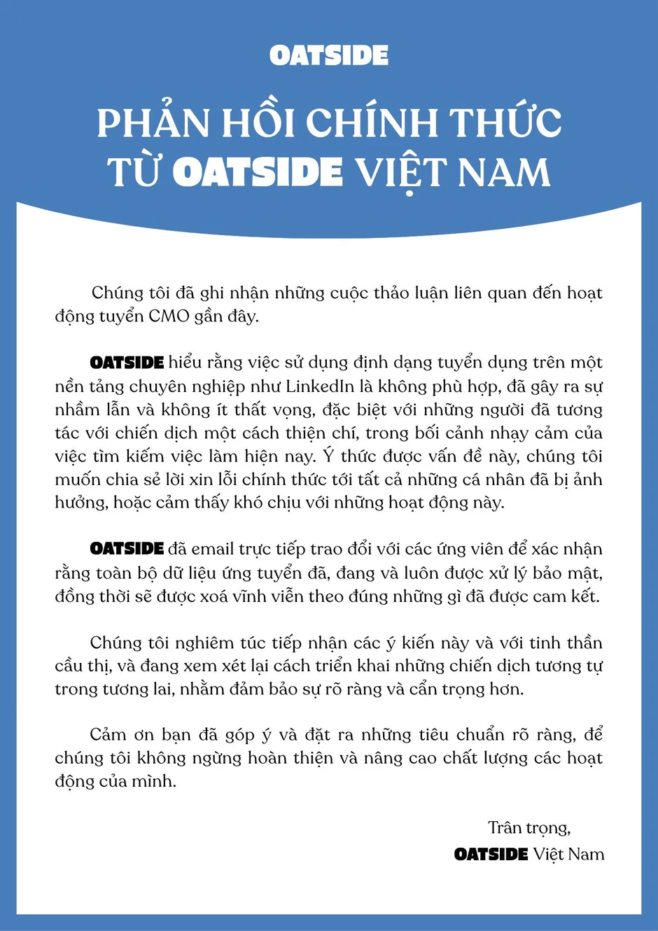 Oatside dở