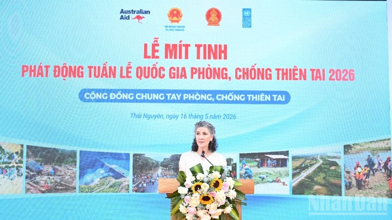 Phát động Tuần lễ quốc gia phòng, chống thiên tai năm 2026 Phát động Tuần lễ quốc gia phòng, chống thiên tai năm 2026