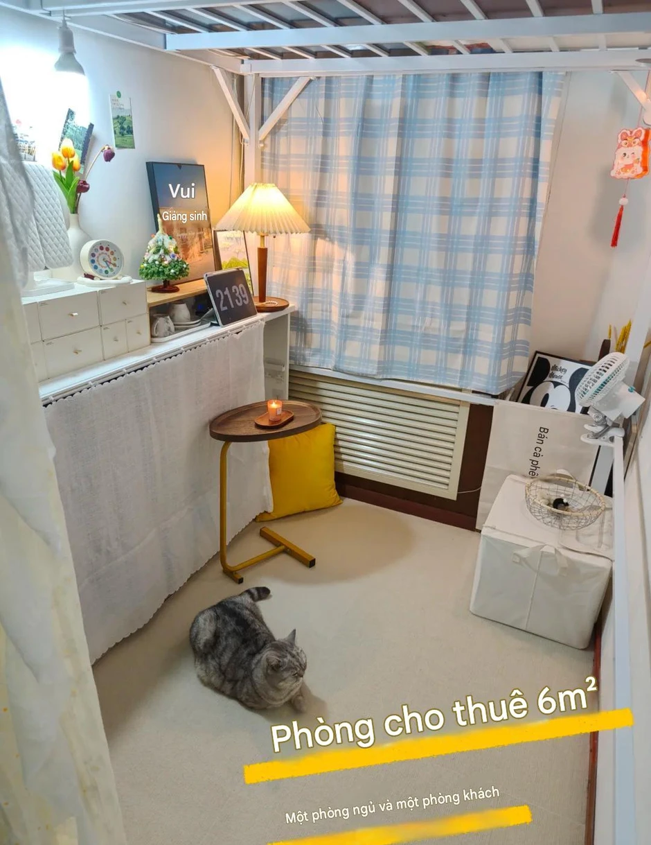 Phát hiện phòng trọ 6m² có 1 phòng ngủ 1 phòng khách Phát hiện phòng trọ 6m² có 1 phòng ngủ 1 phòng khách
