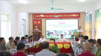 Phát triển vùng dược liệu dưới tán rừng gắn với du lịch nông nghiệp