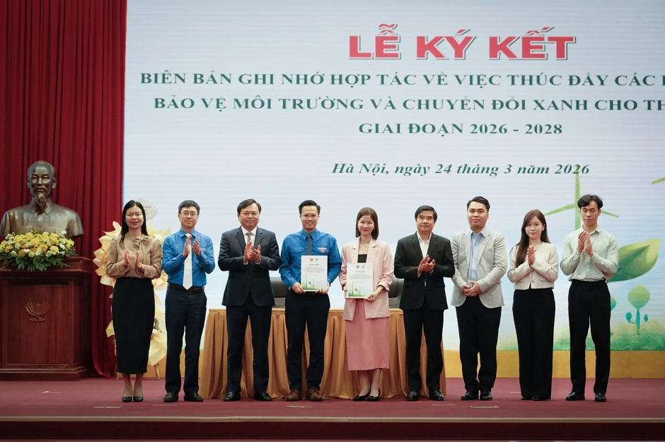Quỹ Vì tương lai xanh, Đoàn Thanh niên Bộ Nông nghiệp và Môi trường thúc đẩy sáng kiến xanh Quỹ Vì tương lai xanh, Đoàn Thanh niên Bộ Nông nghiệp và Môi trường thúc đẩy sáng kiến xanh