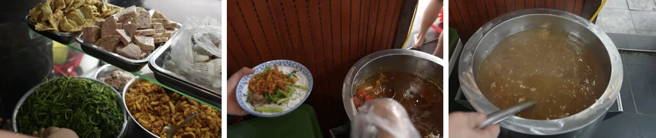 Quán canh bún cua gia truyền ở phố cổ Hà Nội, sợi bún to gấp vài lần bình thường, dùng 5 kg cua đồng cho nồi nước dùng Quán canh bún cua gia truyền ở phố cổ Hà Nội, sợi bún to gấp vài lần bình thường, dùng 5 kg cua đồng cho nồi nước dùng