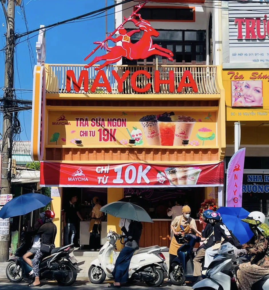 Quảng cáo trà sữa trên Zalo nhưng chơi chữ phản cảm, MayCha nói gì? Quảng cáo trà sữa trên Zalo nhưng chơi chữ phản cảm, MayCha nói gì?