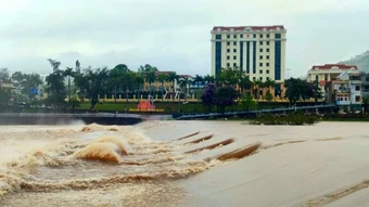 Quảng Ninh: Mưa lớn gây ngập lụt và lũ ở một số địa phương