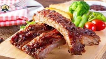 Quy tắc 3-2-1 giúp sườn nướng mềm, róc xương - Báo TinVina Cooking