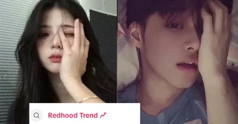 Rầm rộ trend “chụp ảnh che nửa mặt" - Redhood là gì? Tại sao viral?