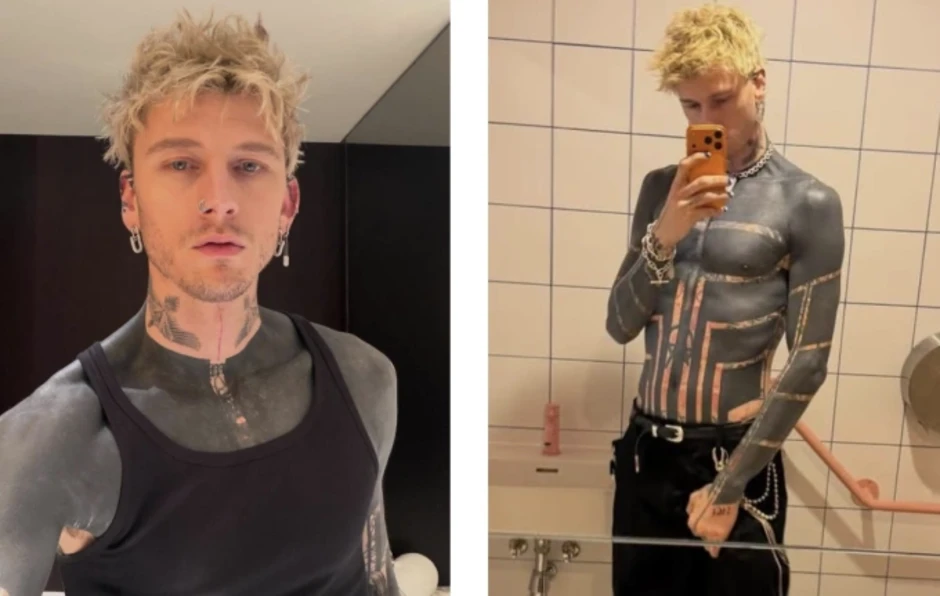 Rapper trả giá vì xăm đen toàn thân Rapper trả giá vì xăm đen toàn thân