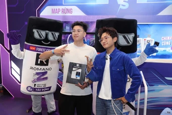 Romano khuyến khích sự tự tin cho Gen Z tại Vietnam Gameverse 2026