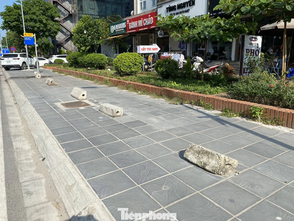 Sau cải tạo, tuyến phố ở Hà Nội không còn cây xanh Sau cải tạo, tuyến phố ở Hà Nội không còn cây xanh