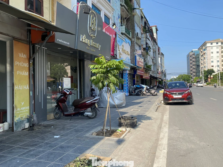 Sau cải tạo, tuyến phố ở Hà Nội không còn cây xanh Sau cải tạo, tuyến phố ở Hà Nội không còn cây xanh