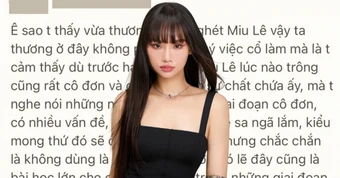 Scandal ma tuý của Miu Lê: Đừng biến nuối tiếc thành bênh vực mù quáng