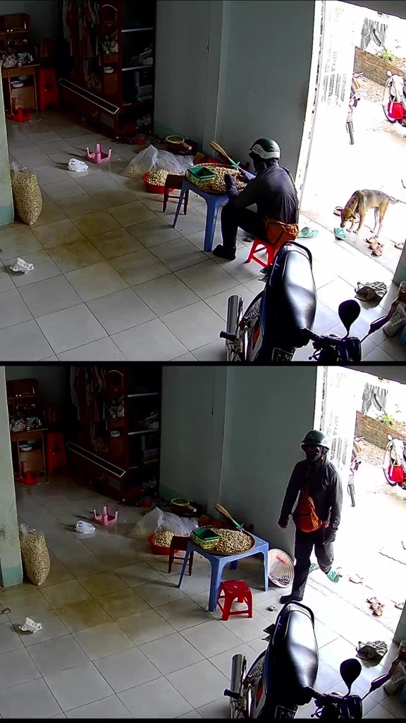 Shipper bước vào nhà trong lúc chờ khách chuyển tiền, cảnh lọt vào camera được cắt ra đăng tải khắp nơi Shipper bước vào nhà trong lúc chờ khách chuyển tiền, cảnh lọt vào camera được cắt ra đăng tải khắp nơi