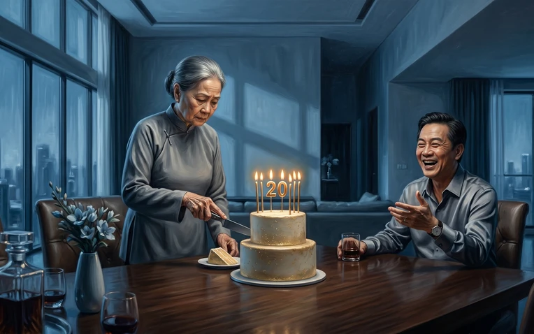 Sinh nhật con trai, chồng tuyên bố đón bố mẹ lên báo hiếu mà không biết chủ nhân thật sự của căn hộ 300m2 Sinh nhật con trai, chồng tuyên bố đón bố mẹ lên báo hiếu mà không biết chủ nhân thật sự của căn hộ 300m2