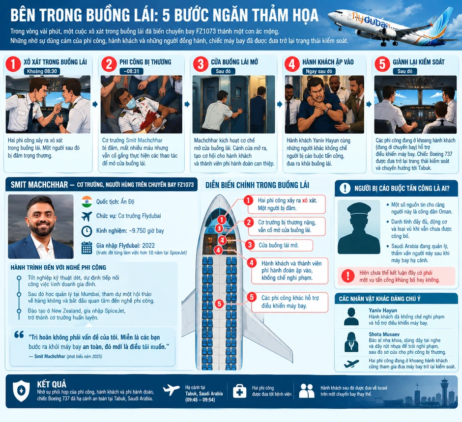 Sự cố hàng không chuyến bay Flydubai: Phút sinh tử trên bầu trời Sự cố hàng không chuyến bay Flydubai: Phút sinh tử trên bầu trời