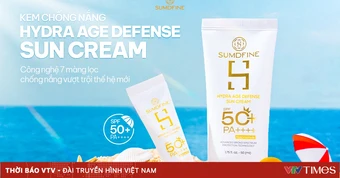 Sumdfine Hydra Age Defense Sun Cream: Giải pháp chống nắng đa năng cho làn da hiện đại