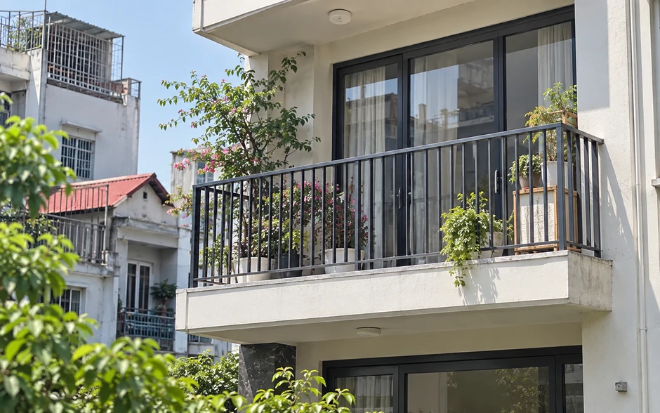 Tại sao ngày càng nhiều gia đình không còn làm lan can ban công kín mít? Tại sao ngày càng nhiều gia đình không còn làm lan can ban công kín mít?