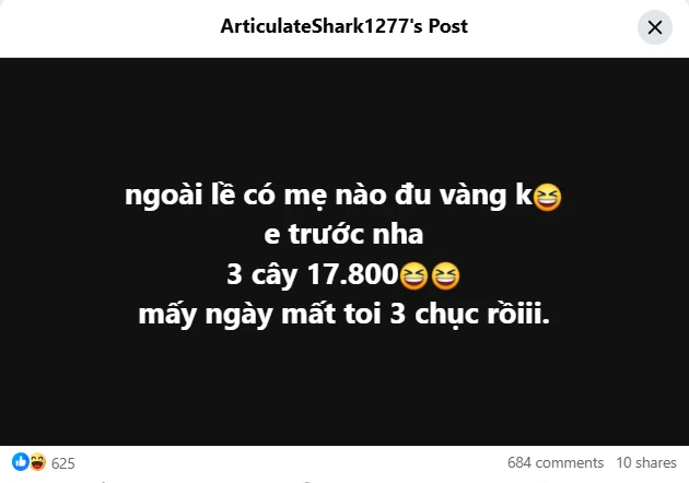 Tâm trạng người mua 3 cây vàng khi giá vàng 178 triệu đồng/lượng Tâm trạng người mua 3 cây vàng khi giá vàng 178 triệu đồng/lượng