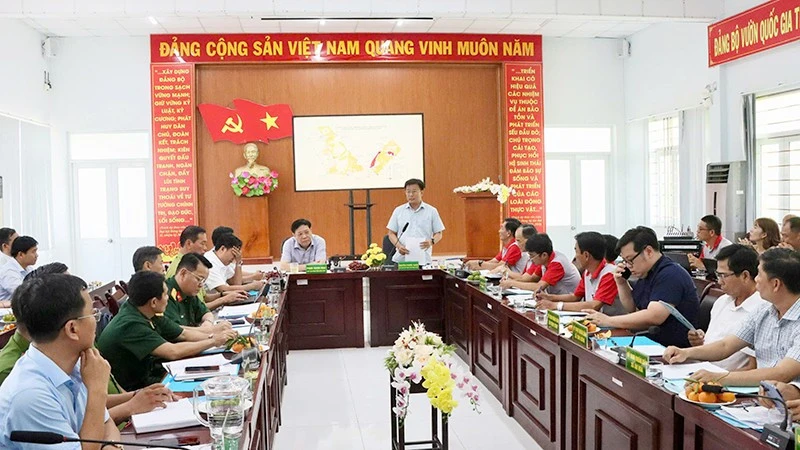 Tăng cường quản lý, bảo vệ Vườn quốc gia Tràm Chim Tăng cường quản lý, bảo vệ Vườn quốc gia Tràm Chim