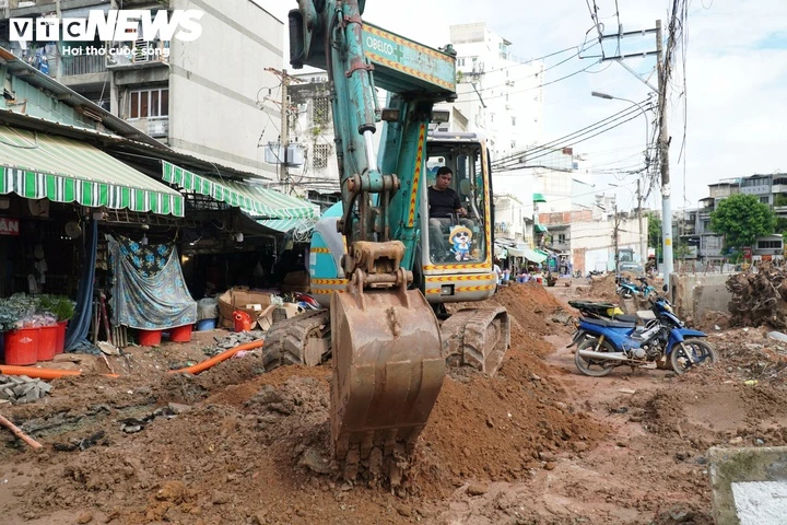 Tăng tốc thi công đường gần 1.000 tỷ ở trung tâm TP.HCM Tăng tốc thi công đường gần 1.000 tỷ ở trung tâm TP.HCM