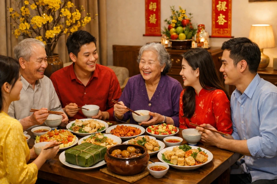 Tết là khi người ta chịu ngồi lại với nhau Tết là khi người ta chịu ngồi lại với nhau