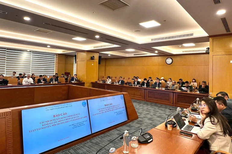 Tham vấn chính sách sửa đổi Luật Tài nguyên, môi trường biển và hải đảo Tham vấn chính sách sửa đổi Luật Tài nguyên, môi trường biển và hải đảo
