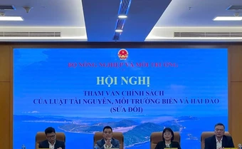 Tham vấn chính sách sửa đổi Luật Tài nguyên, môi trường biển và hải đảo