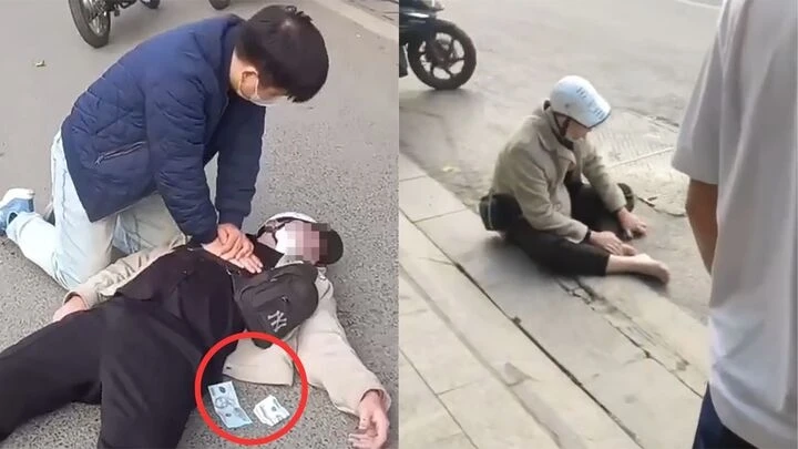 Thấy người bất động trên phố, sao không cứu mà ném tiền lẻ như với người chết?