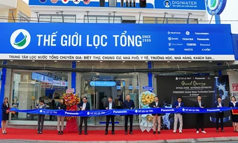 Thế Giới Lọc Tổng ra mắt showroom lọc nước tổng cao cấp