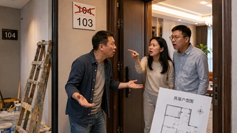 Thi công 6 tháng mới biết sửa nhầm nhà hàng xóm