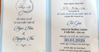 Thoát chết hy hữu, cặp đôi ở Gia Lai làm thiệp, tổ chức tiệc tri ân gây sốt