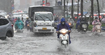Thời tiết ngày 3/5: Bắc Bộ mưa to diện rộng, Nam Bộ nắng nóng