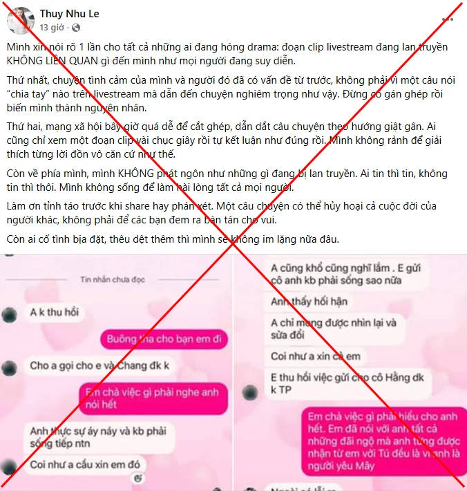 Thực hư thông tin hot girl Meo Meo lên tiếng về "đoạn livestream" đang lan truyền Thực hư thông tin hot girl Meo Meo lên tiếng về "đoạn livestream" đang lan truyền