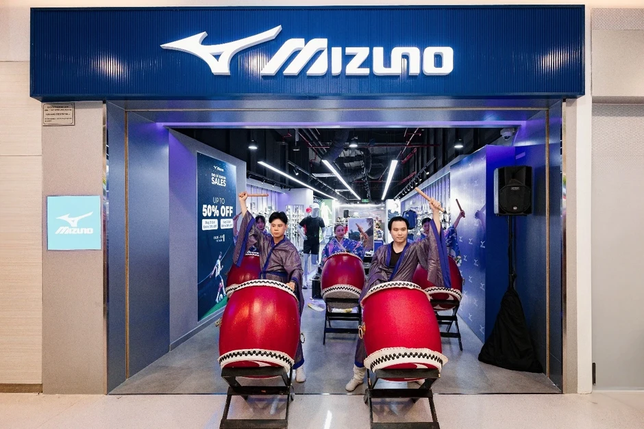 Thương hiệu Mizuno chính thức ra mắt cửa hàng đầu tiên tại Việt Nam Thương hiệu Mizuno chính thức ra mắt cửa hàng đầu tiên tại Việt Nam
