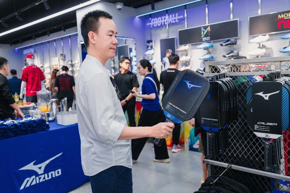 Thương hiệu Mizuno chính thức ra mắt cửa hàng đầu tiên tại Việt Nam Thương hiệu Mizuno chính thức ra mắt cửa hàng đầu tiên tại Việt Nam
