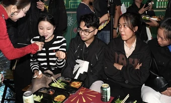 Tiệc tân niên tại Đăk Lăk của Bia Saigon hút hàng nghìn người