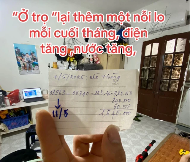 Tiền điện 7.000 đồng/số ở phòng trọ: Người thuê “nóng mặt”, mạng xã hội tranh cãi gay gắt Tiền điện 7.000 đồng/số ở phòng trọ: Người thuê “nóng mặt”, mạng xã hội tranh cãi gay gắt