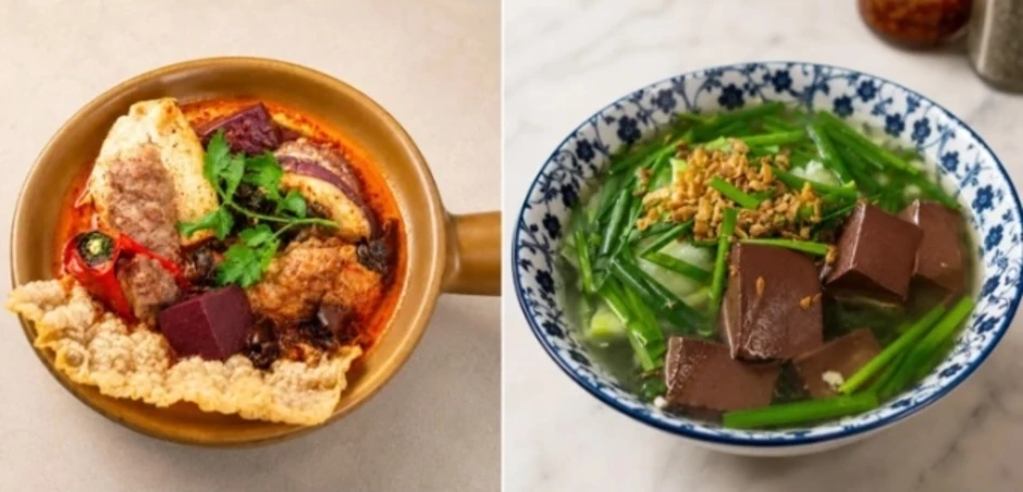 Tiết lợn cháy hàng ở Singapore