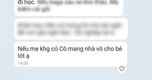 Tin nhắn đầu giờ chiều của cô giáo ở TP.HCM khiến bà mẹ rưng rưng xúc động: Không ngờ cô lại tinh tế đến thế này!