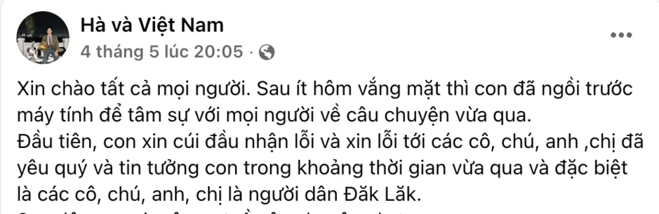 Tình hình hiện tại của Đào Quang Hà - chủ fanpage “Hà và Việt Nam” sau 7 tháng bị tạm giữ hình sự