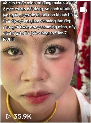 Tình tiết mới vụ “book gói cô dâu 17,6 triệu, chưa làm lễ đã bể nền": Studio đòi lập vi bằng, cô dâu nói gì? Tình tiết mới vụ “book gói cô dâu 17,6 triệu, chưa làm lễ đã bể nền": Studio đòi lập vi bằng, cô dâu nói gì?