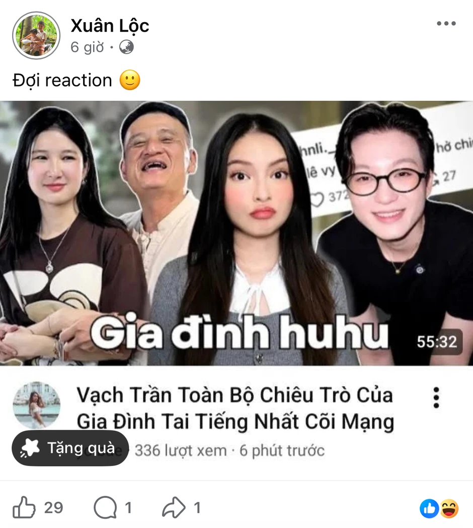 Toàn cảnh màn đối đầu giữa Yo Bae và Gia đình Nala đang dậy sóng: Ông Bố Điên, Tớ Là Lộc phản ứng thế nào? Toàn cảnh màn đối đầu giữa Yo Bae và Gia đình Nala đang dậy sóng: Ông Bố Điên, Tớ Là Lộc phản ứng thế nào?