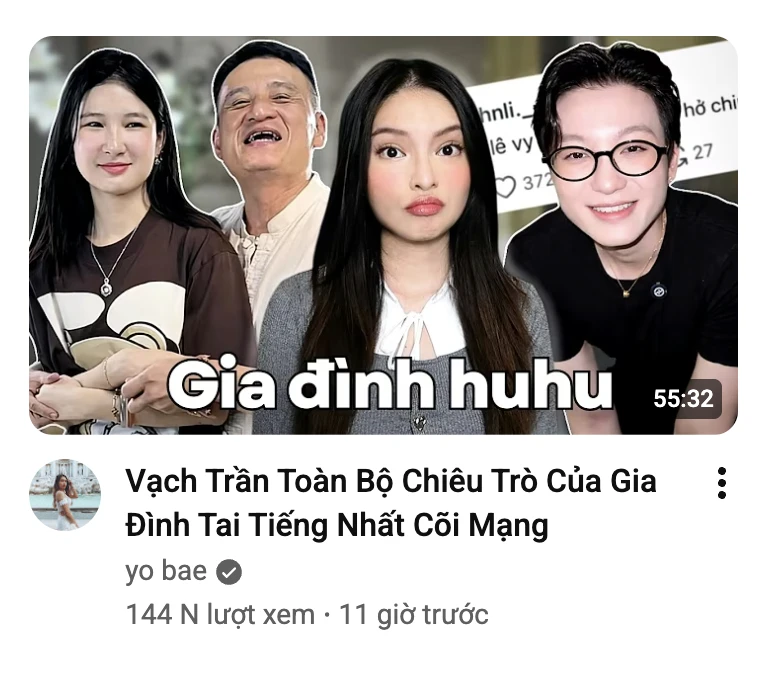 Toàn cảnh màn đối đầu giữa Yo Bae và Gia đình Nala đang dậy sóng: Ông Bố Điên, Tớ Là Lộc phản ứng thế nào? Toàn cảnh màn đối đầu giữa Yo Bae và Gia đình Nala đang dậy sóng: Ông Bố Điên, Tớ Là Lộc phản ứng thế nào?