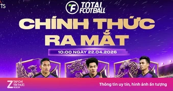 Total Football VNG chính thức ra mắt cộng đồng game thủ Đông Nam Á