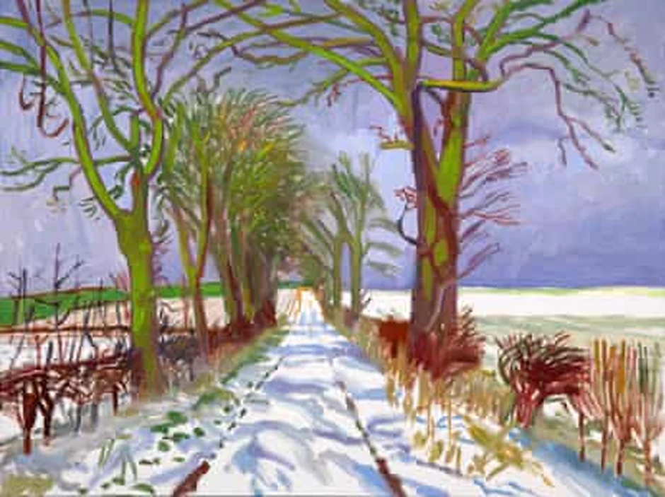 Tranh của David Hockney tái xuất sau 30 năm, sắp đấu giá hàng triệu bảng Anh Tranh của David Hockney tái xuất sau 30 năm, sắp đấu giá hàng triệu bảng Anh