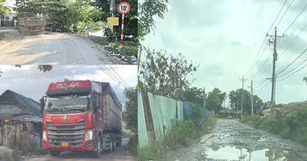 Trên đường nát, dưới sông lở: Cuộc sống đảo lộn của người dân Phú An, TP.HCM