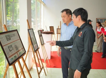 Triển lãm '50 năm Thành phố mang tên Bác trong dòng chảy Báo chí cách mạng'