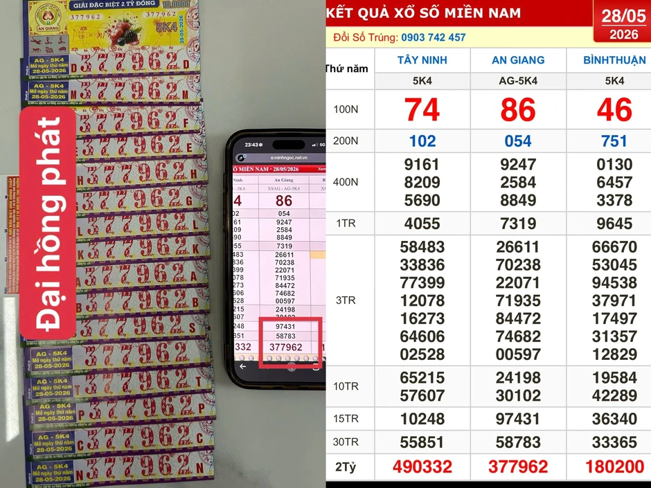 Trúng độc đắc 32 tỉ xổ số miền Nam đài An Giang, khách đổi thưởng trong đêm Trúng độc đắc 32 tỉ xổ số miền Nam đài An Giang, khách đổi thưởng trong đêm